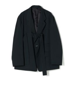 UJOH中綿入りブルゾン ウジョーサイズ2 M L LL 西崎暢ゆったりサイズ W ZIP Blouson（テーラードジャケット）｜UJOH（ウジョー）の
