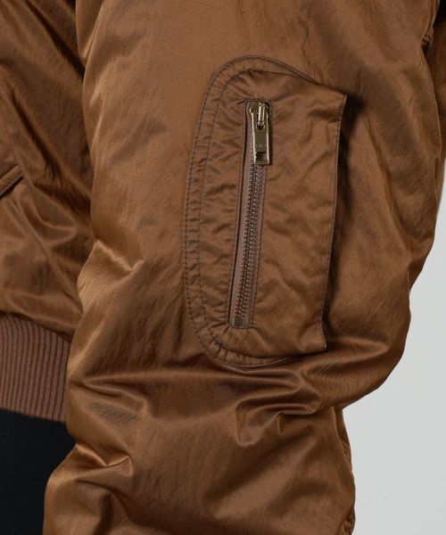 クロエ CHLOE ナイロン製ボンバージャケット FW25-26関税込み Chloe/クロエ｜ナイロン ボンバー ジャケット