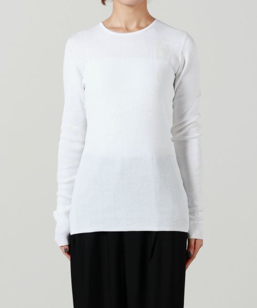 Toteme コットンTシャツ TOTEME クルーネック Tシャツ | ホワイト | FARFETCH JP