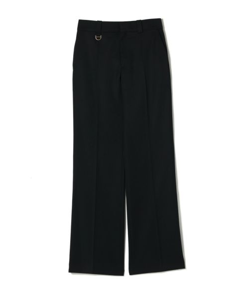 【Chloe】ウールグレインドプードル製テーラードパンツ Chloé ウールグレインドプードル製フレアテーラード パンツ の