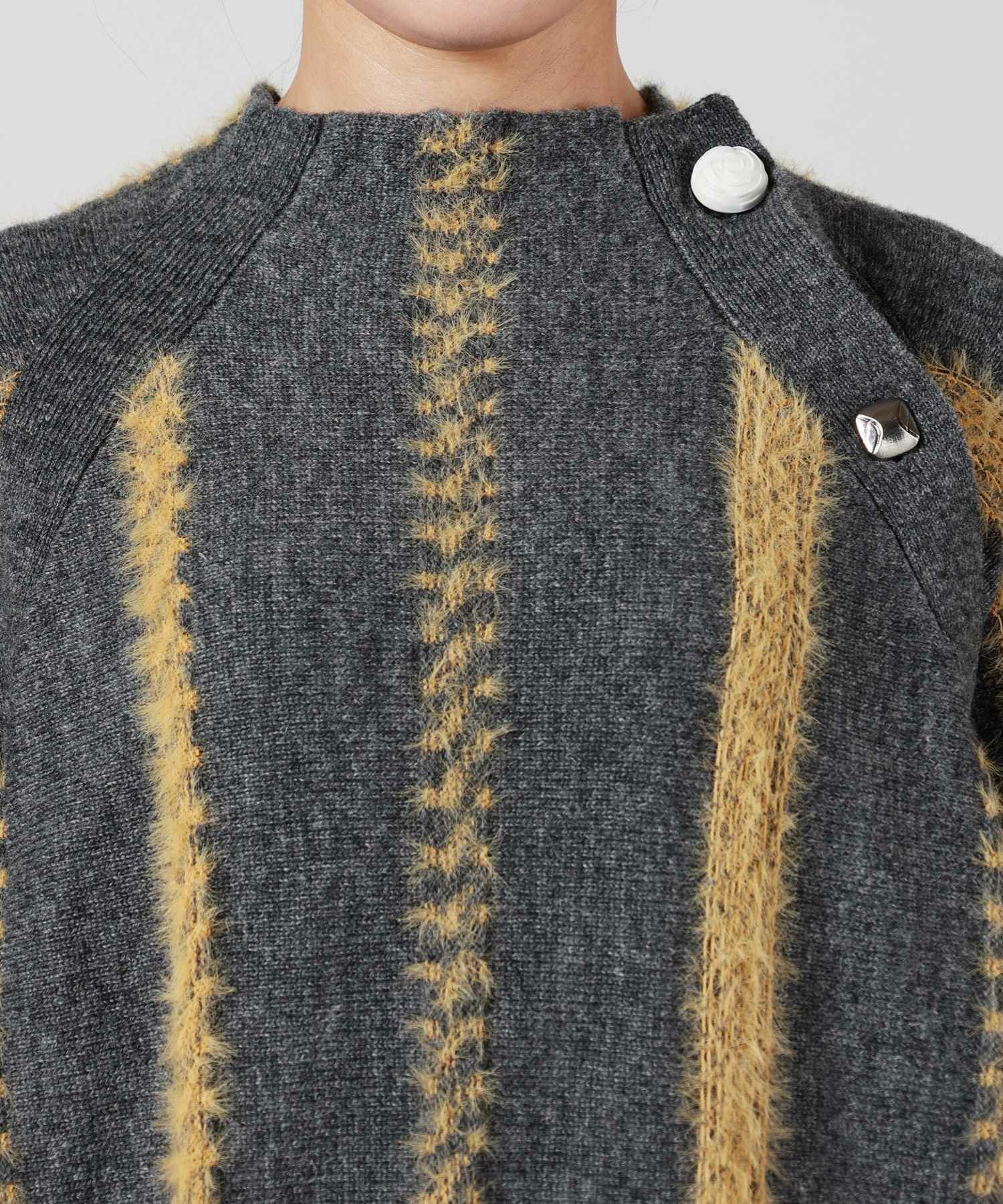 TOGA PULLA(トーガプルラ)】 STRIPE KNIT PULLOVER｜PARIGOT ONLINE