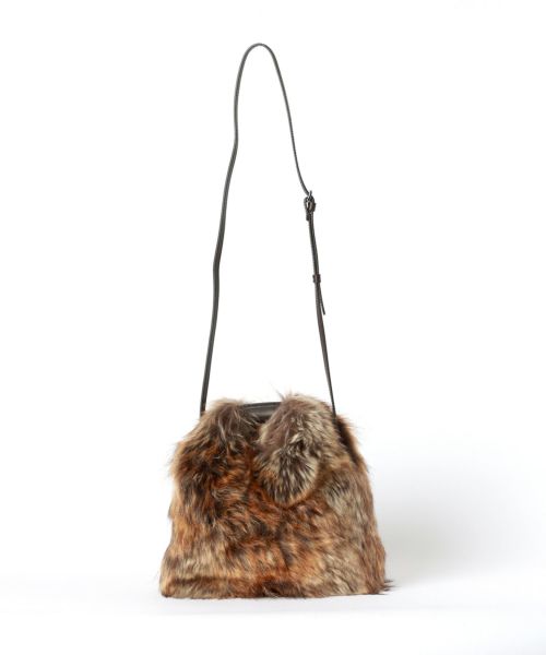 【MM6 Maison Margiela】Japanese classic フェイクファー Bag MM6 エムエムシックス ジャパニーズ トート フェイクファー 鞄