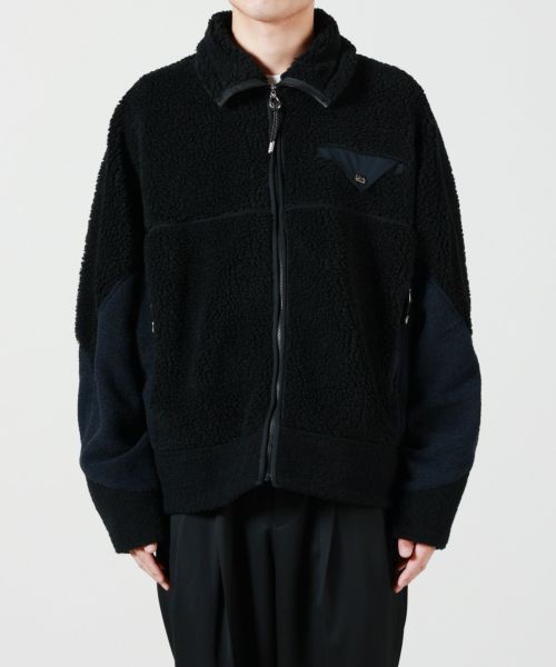 TOGA VIRILISトーガヴィリリース17awファーブルゾントーガビリリース TOGA VIRILIS(トーガ ビリリース)】 WOOL JERSEY BLOUSON