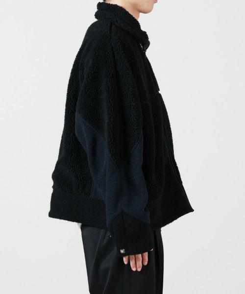 TOGA VIRILISトーガヴィリリース17awファーブルゾントーガビリリース TOGA VIRILIS(トーガ ビリリース)】 WOOL JERSEY BLOUSON