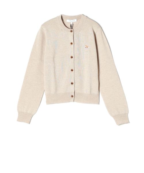 メゾン キツネ ベイビーフォックス　クラシック　カーディガン　正規品　セーター MAISON KITSUNE メゾンキツネ カーディガン BABY FOX PATCH