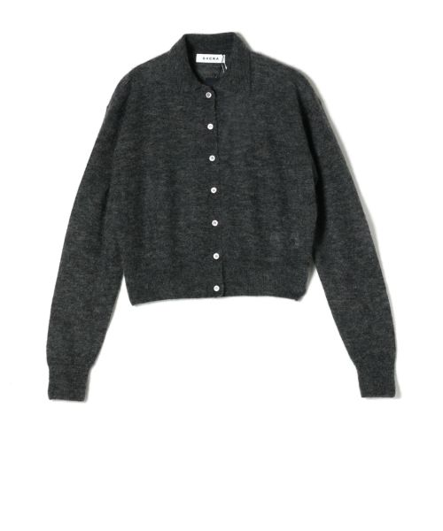 SACRA サクラ 23aw ラムウール ニット カーディガン 38 黒 SACRA サクラ 23aw ラムウール ニット カーディガン 38 黒