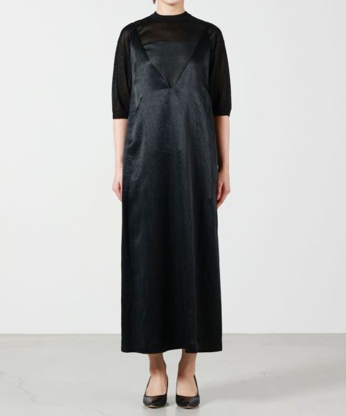 美品　SACRA サクラ キャミ　ワンピース　黒 楽天市場】【アウトレット！30%OFF】サクラ SACRA アセテート サテン