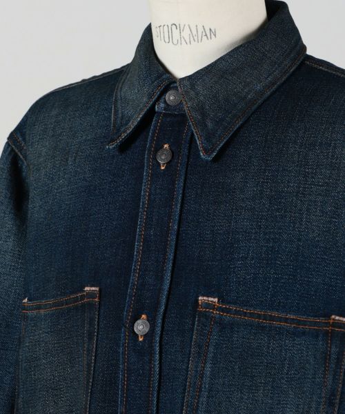 アクネストゥディオ　デニムシャツ Acne Studios - アクネストゥディオズ 25SS FN-UX-SHIR000058