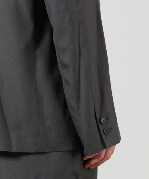 ATON(エイトン)】 NIDOM SILK TAILORED JACKET｜PARIGOT ONLINE