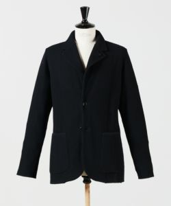 LARDINI(ラルディーニ)】 ウールワッフルニットシングル