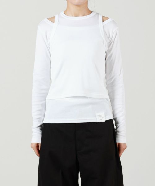 HYKE(ハイク)】 LAYERED LONG-SLV TEE｜PARIGOT ONLINE（パリゴ