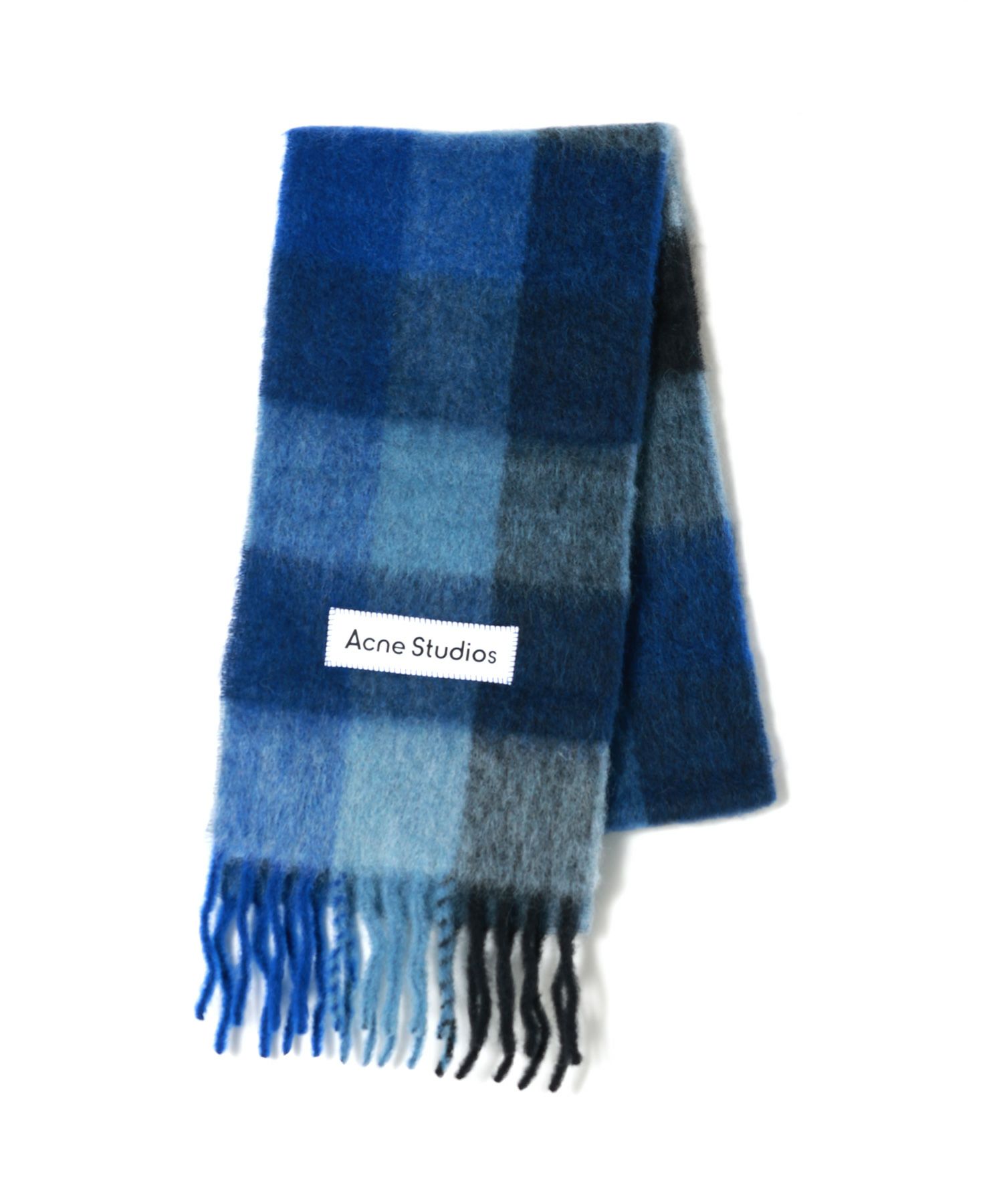 Acne Studios(アクネストゥディオズ)】 モヘアチェックスカーフ