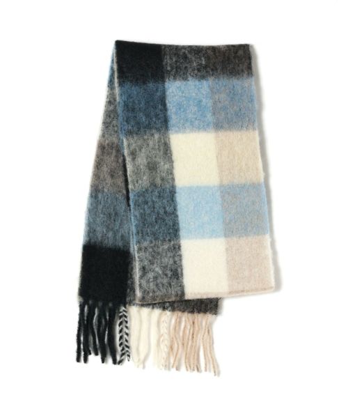 Acne Studios(アクネストゥディオズ)】 モヘアチェックスカーフ