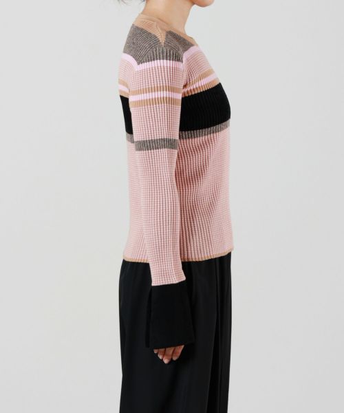 AKANE UTSUNOMIYA(アカネウツノミヤ)】 RIB KNIT｜PARIGOT ONLINE