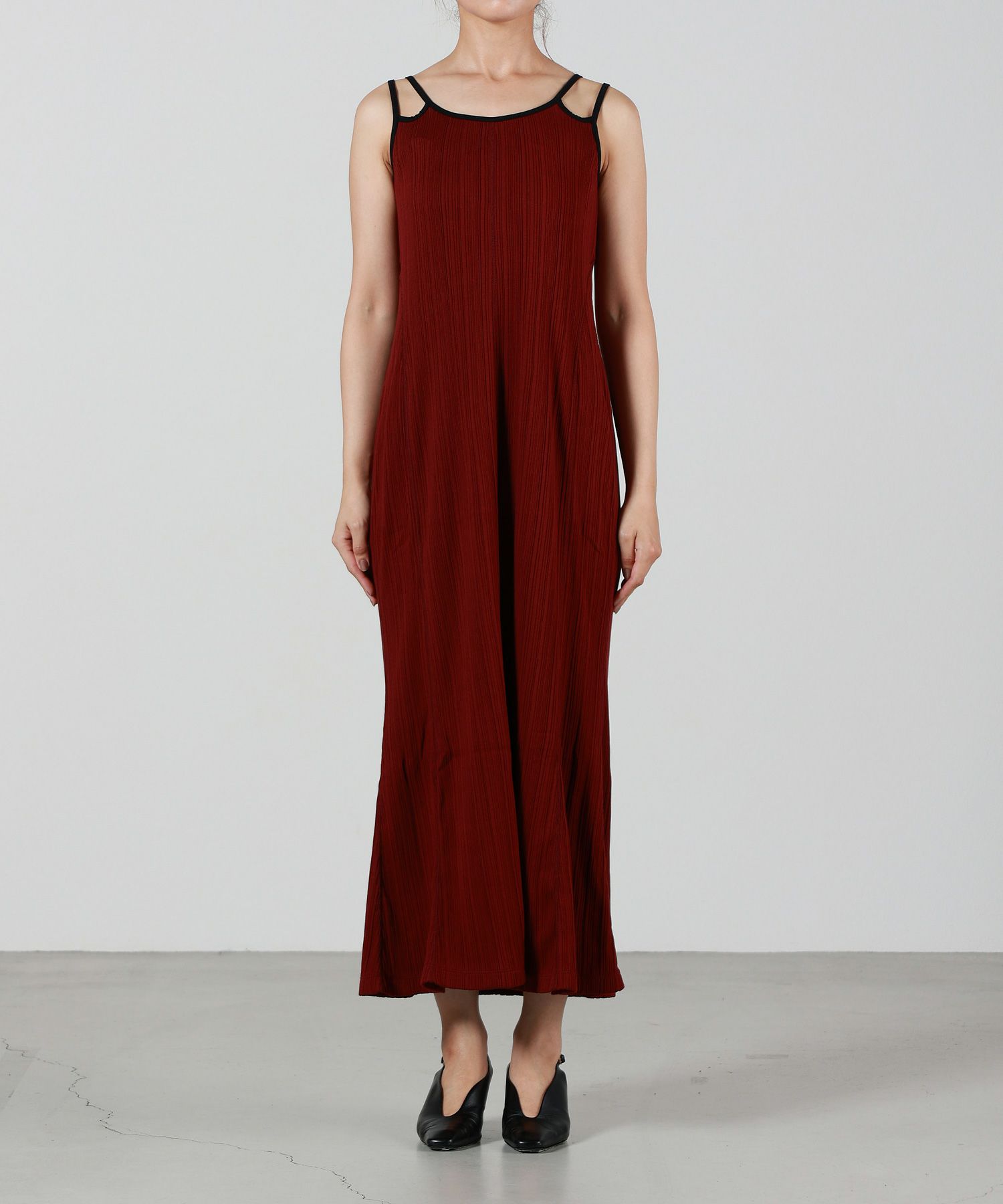 Mame Kurogouchi(マメ クロゴウチ)】Random Ribbed Organic Cotton  