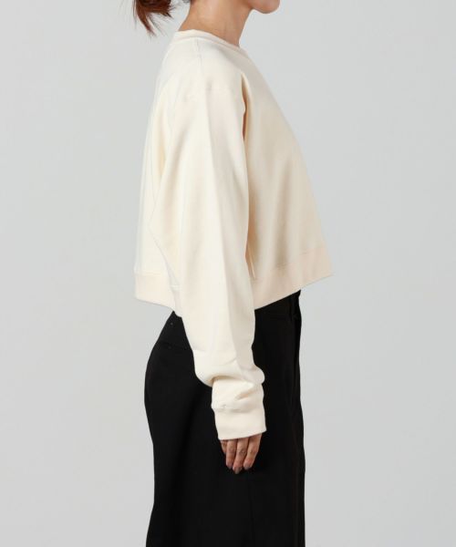 【よん】HYKE CROPPED SWEAT SHIRT サイズ1 8165f605e059ca295ca9db5b551ada