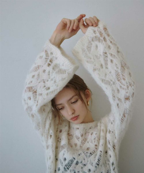 muller of yoshiokubo(ミュラーオブヨシオクボ)】 MOHAIR LACE