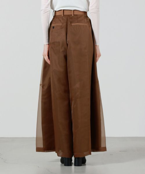 HYKE ワイドシアーパンツ HYKE(ハイク)】 SHEER WIDE PANTS｜PARIGOT ONLINE（パリゴ