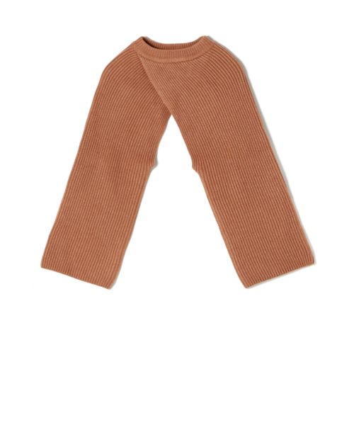 トップス HYKE RIBBED KNIT WOOL SHRUG RIBBED KNIT WOOL SHRUG – HYKE ONLINE STORE