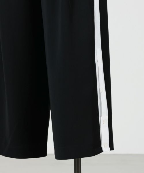 ENFOLD(エンフォルド)】 SHIRT-LAYERED WIDE-PANTS｜PARIGOT ONLINE