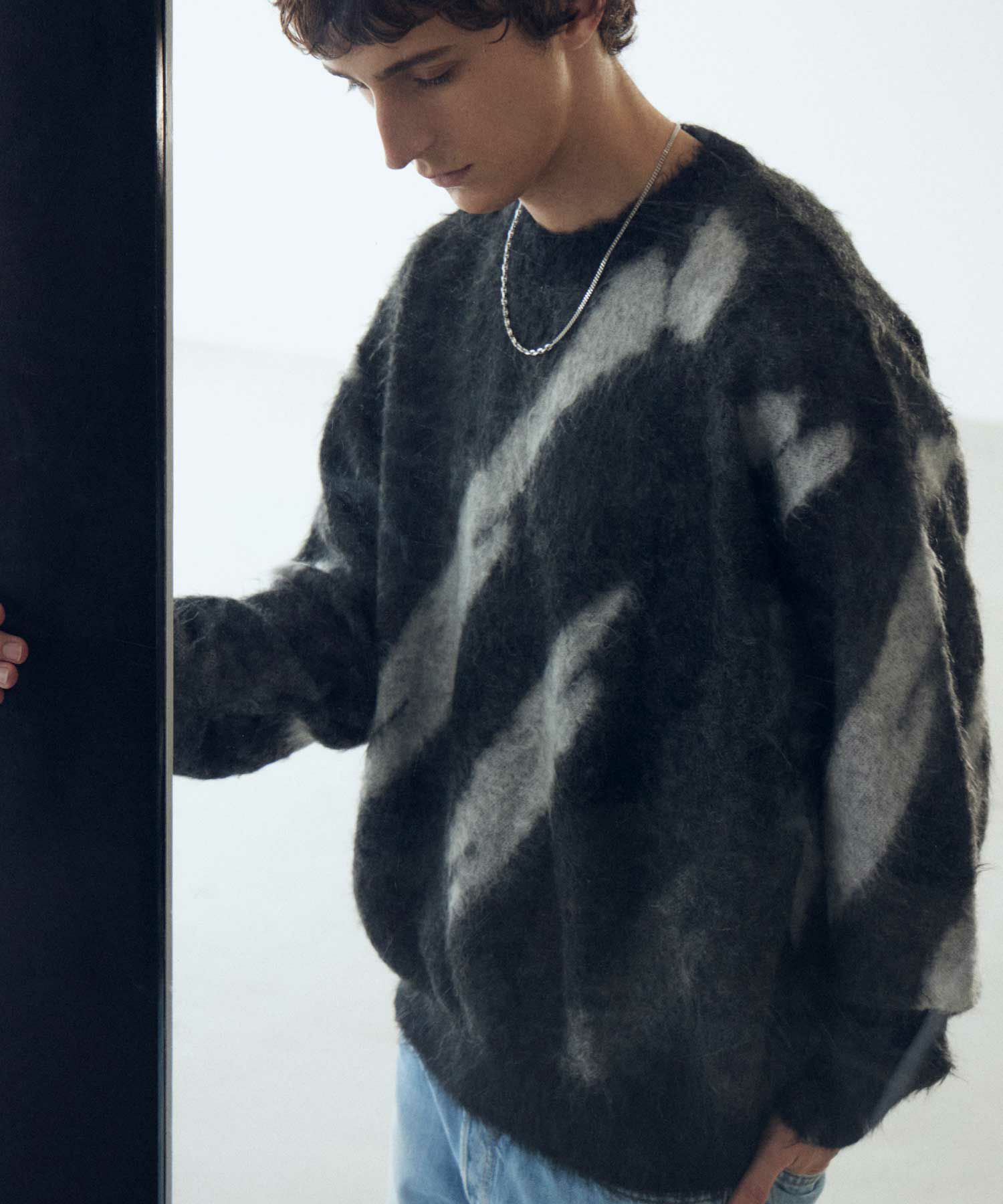 YOKE(ヨーク)】 Kid Mohair Jacquard Sweater｜PARIGOT ONLINE（パリゴ