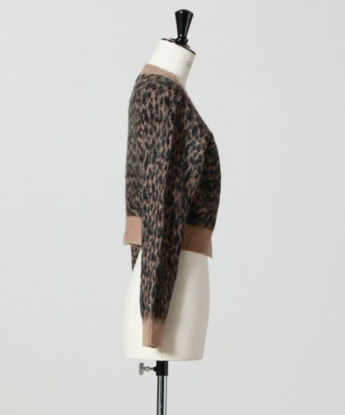 FETICO(フェティコ)】 JACQUARD KNIT V NECK CARDIGAN｜PARIGOT ONLINE