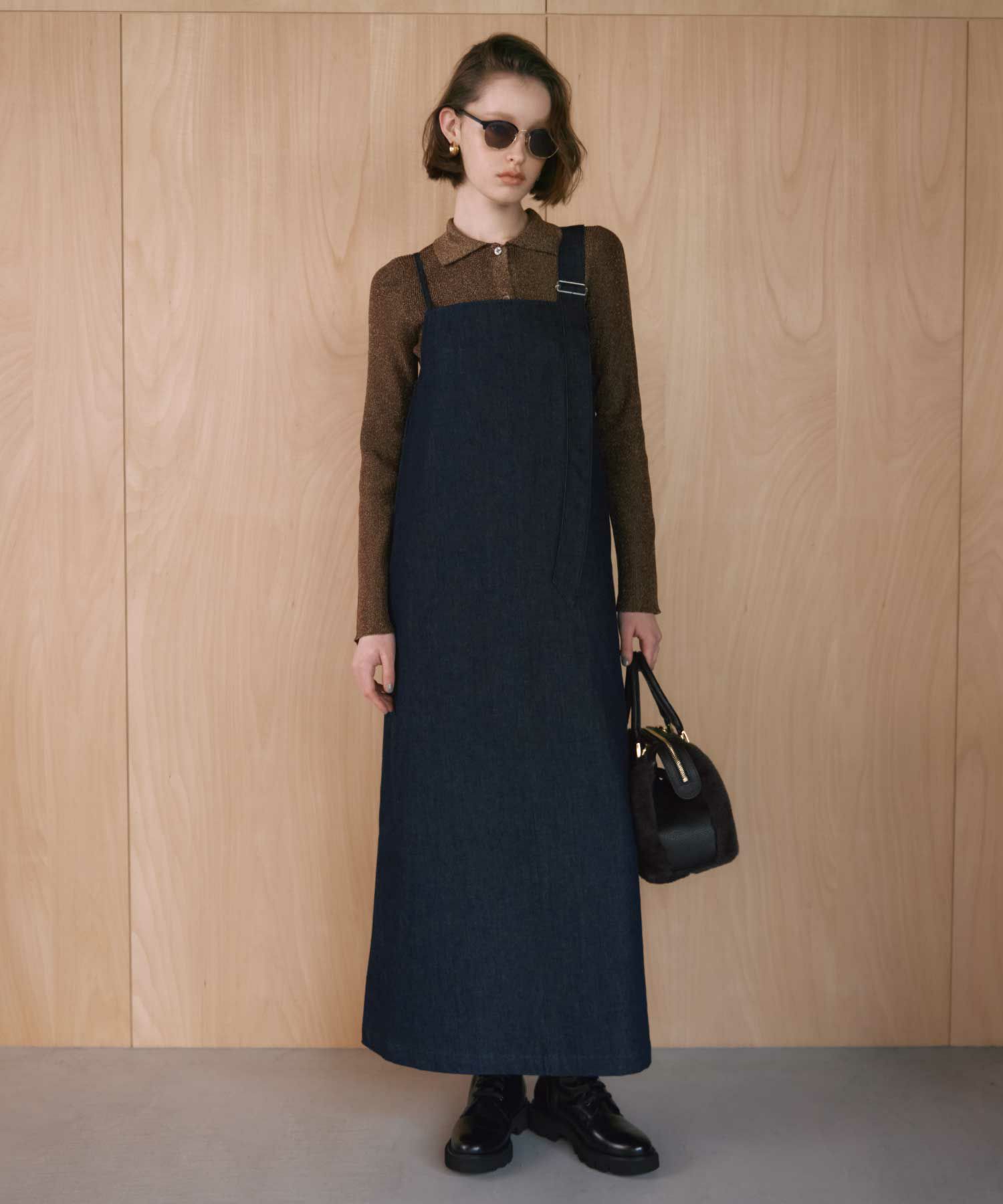 JAPAN DENIM(ジャパンデニム)】 ASYMMETRY DRESS｜PARIGOT ONLINE 