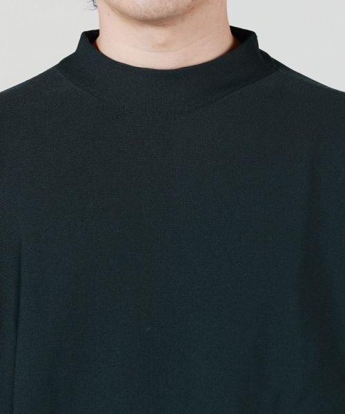 CFCL(シーエフシーエル)】 GARTER MOCKNECK LONG SLEEVE TEE SHIRT
