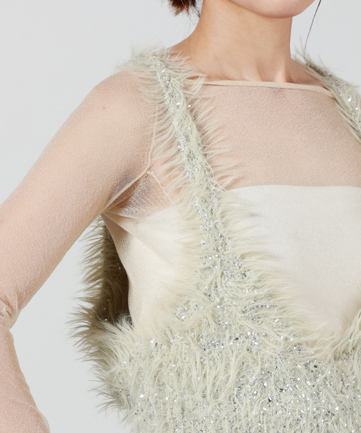 a ccordion LAḾE FILM FLUFFY CAMISOLE a ccordion LAḾE FILM FLUFFY CAMISOLE