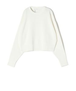 【PARIGOT】 フォックスカシミヤニット（ライトベージュ）定価29700円！ フォックスファー 2WAYニット