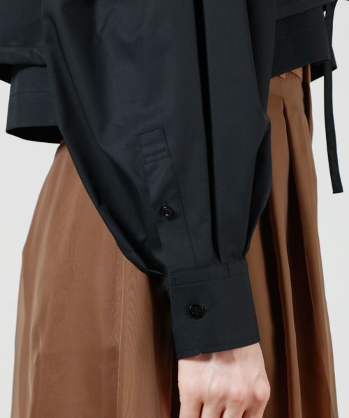 HYKE(ハイク)】 T/C BALLOON SLEEVE BLOUSE｜PARIGOT ONLINE