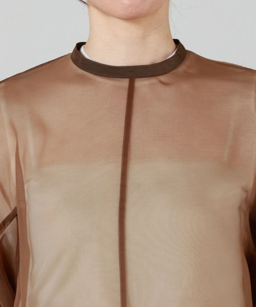 HYKE(ハイク)】 SHEER BLOUSE｜PARIGOT ONLINE（パリゴオンライン）