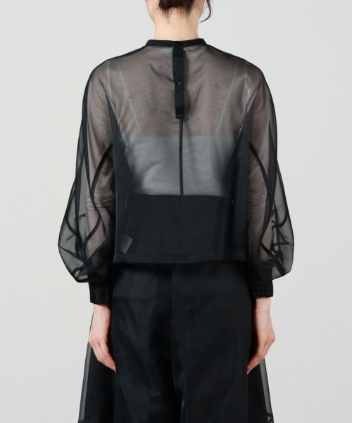 HYKE(ハイク)】 SHEER BLOUSE｜PARIGOT ONLINE（パリゴオンライン）