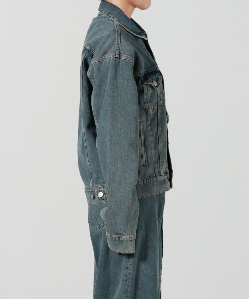 mm6 Maison Margiela デニムジャケット MM6 Maison Margiela デニムジャケット | ブルー | FARFETCH JP
