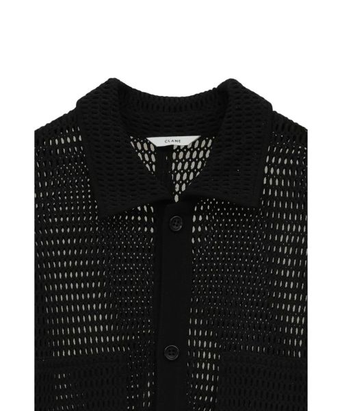 CLANE MESH POCKET OVER SHIRTS 3色 CLANE 正規商品 トップス シャツ クラネ メッシュ ポケット