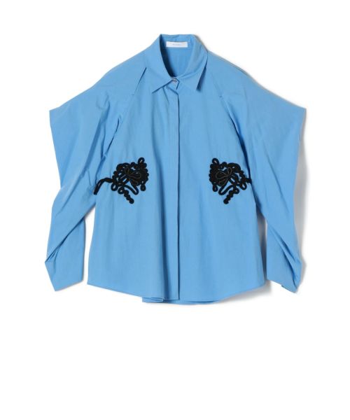 MURRAL(ミューラル)】 Trillium embroidered shirt｜PARIGOT