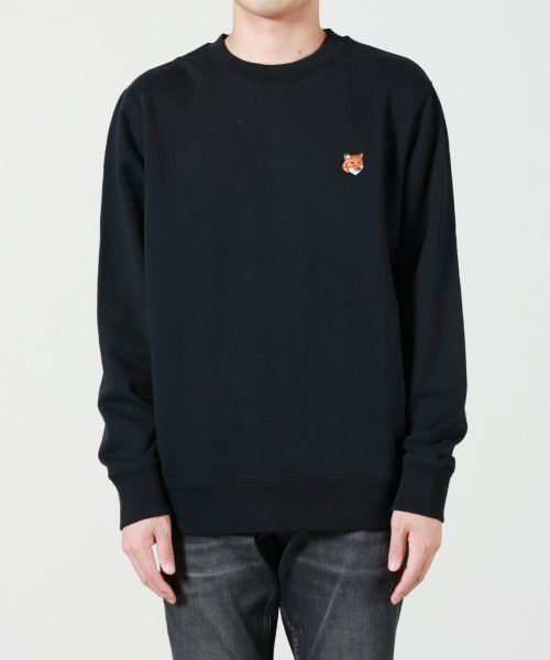 MAISON KITSUNE(メゾンキツネ)】 FOX HEAD REGULAR SWEATSHIRT