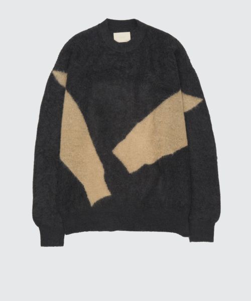 YOKE(ヨーク)】 PHOTOGRAM INTARSIA SWEATER｜PARIGOT ONLINE
