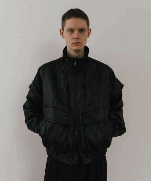 08sircus(08サーカス)】 Wax vintage padded detachable short