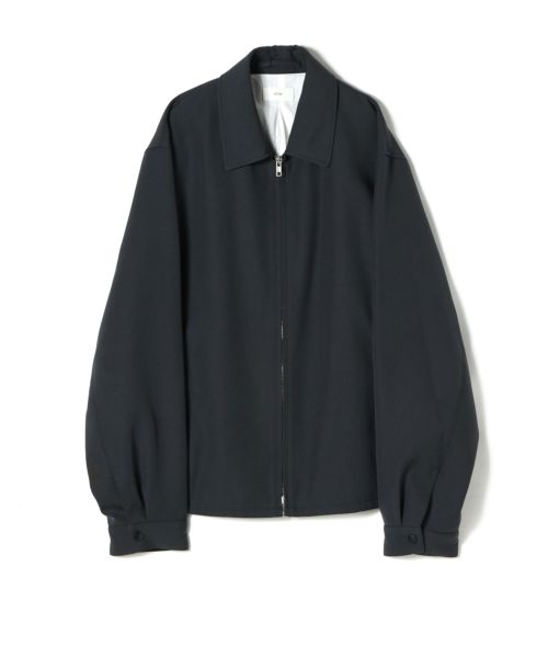 ATON Harrington Jacket 25ss ジャケット ATON - 【残り一点】Back Satin Harrington Jacket | ACRMTSM