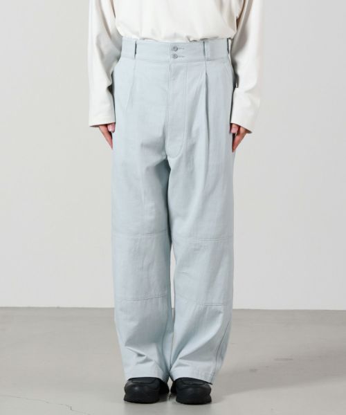 ATON(エイトン)】 HARD WASHED COTTON M-47 PANTS｜PARIGOT ONLINE