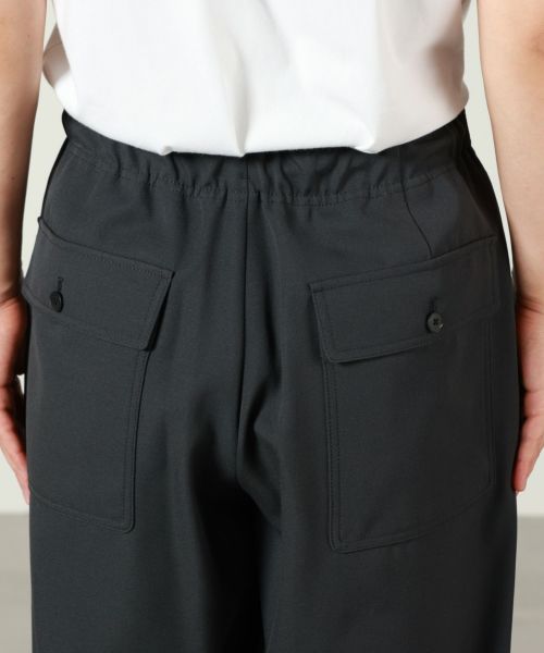 ATON(エイトン)】 BACK SATIN UTILITY PANTS｜PARIGOT ONLINE