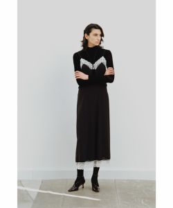 Parigotワンピース skinholictokyoさんコラボ】コードレースワンピース