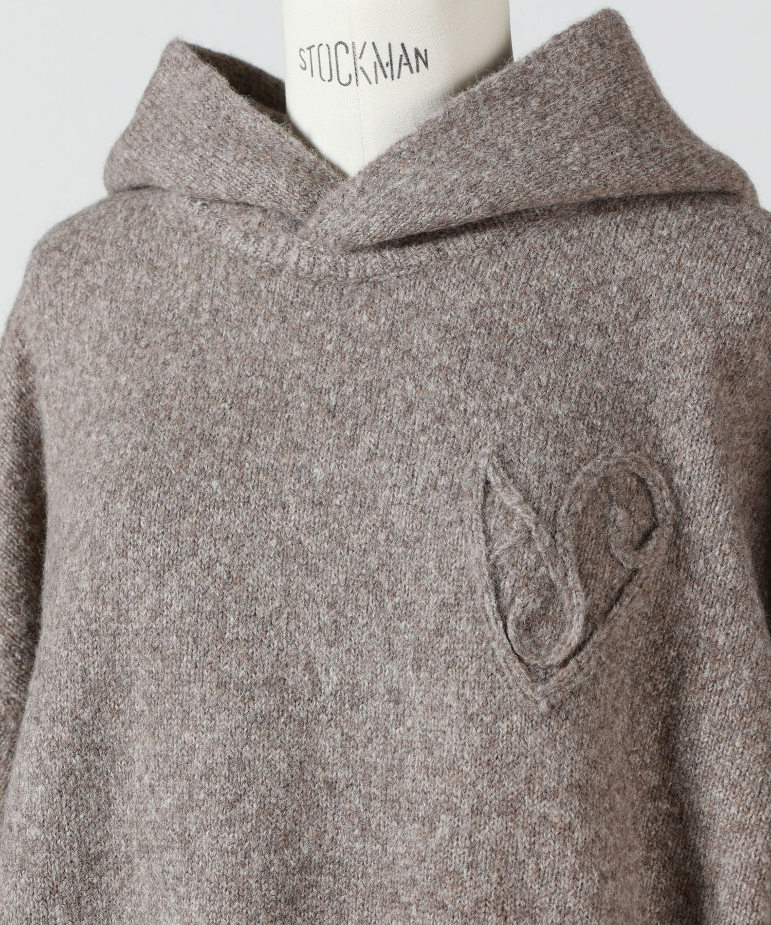 Acne Studios(アクネストゥディオズ)】 レイヤードウールフーディ