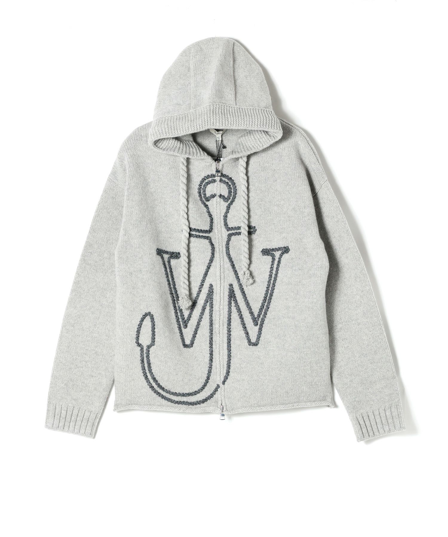 JW Anderson(ジェイダブリューアンダーソン)】 ニットフーディ