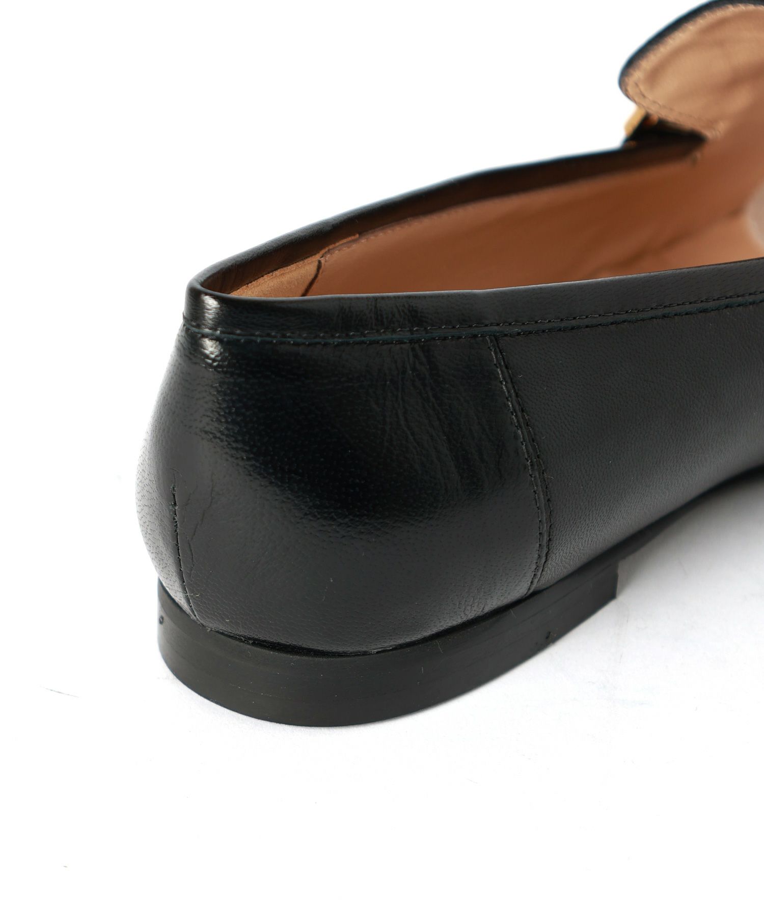 FABIO RUSCONI(ファビオルスコーニ)】 ゴールドバックルローファー