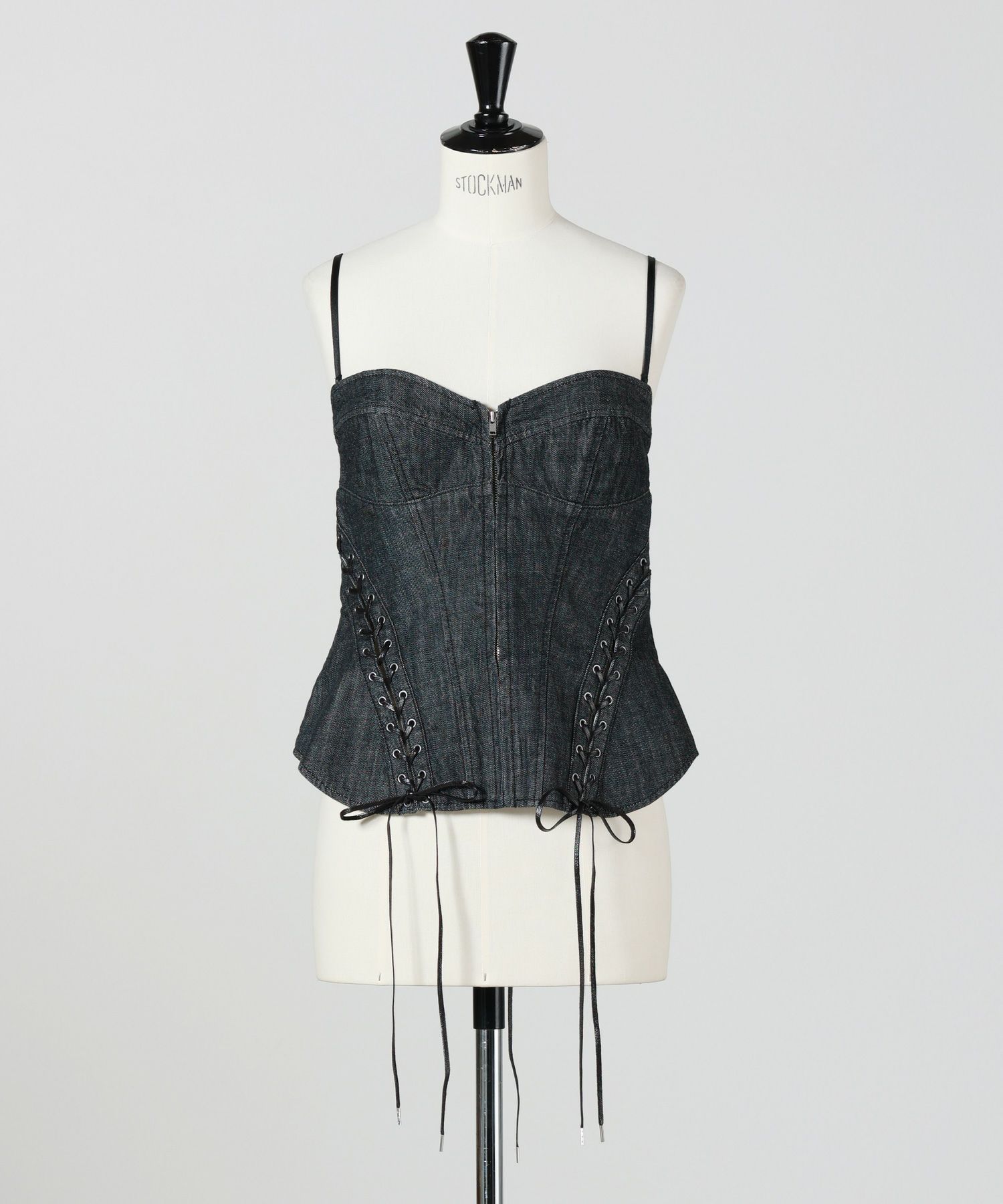 FETICO(フェティコ)】 LACE UP DENIM BUSTIER｜PARIGOT ONLINE（パリゴ