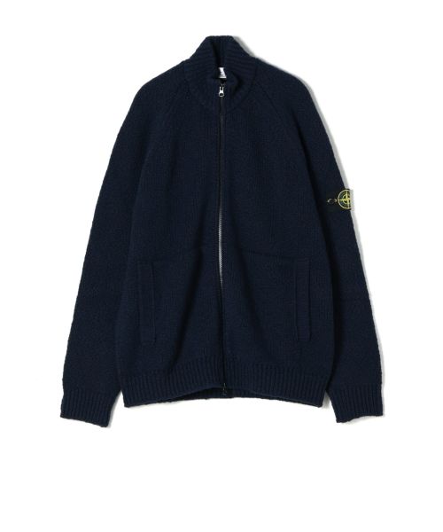 stone ニット ジップ STONE ISLAND - ストーンアイランド 長袖ニットジップパーカー