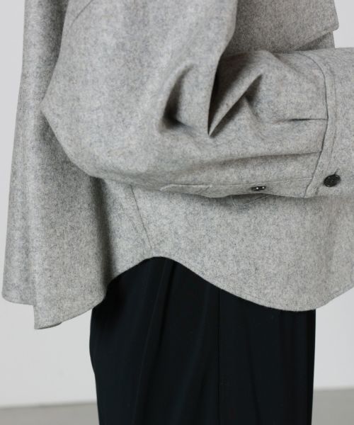 SACRA(サクラ)】 H COUNT FLANNEL SHIRT JACKET｜PARIGOT ONLINE