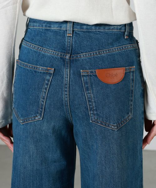Chloe(クロエ)】 裾フリンジデニムジーンズ｜PARIGOT ONLINE（パリゴ
